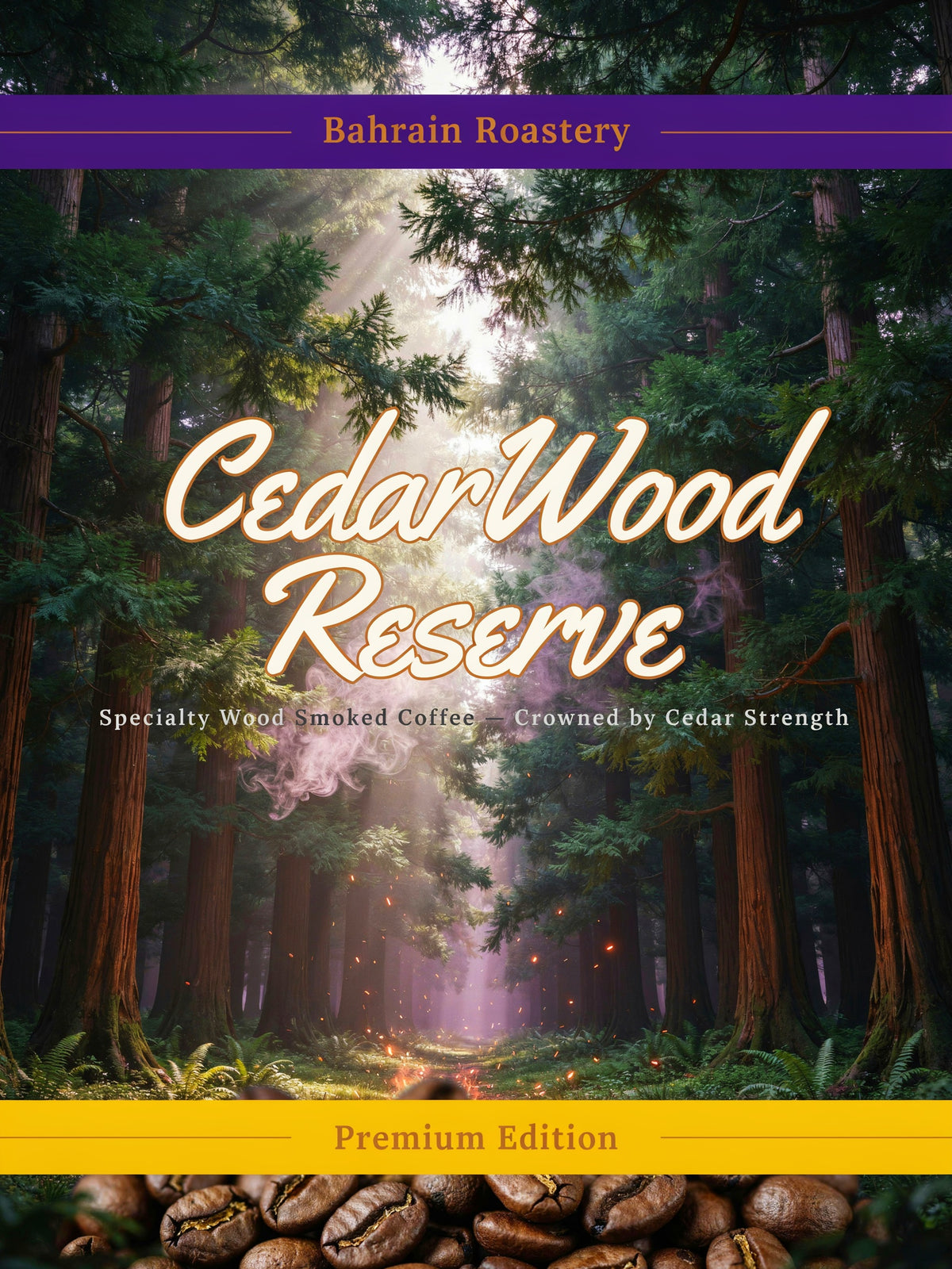1 KG CedarWood Reserve (Wood-Fired Coffee)