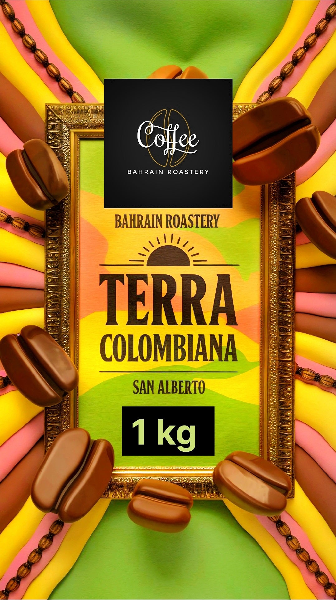 1 kg Terra Colombiana San Alberto Whole Beans