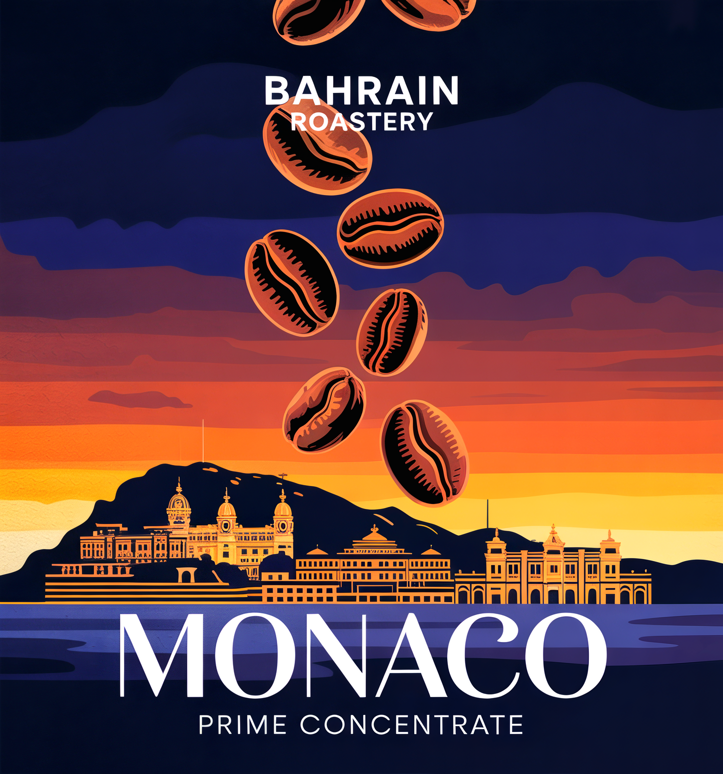 1 KG Monaco Prime Whole Coffee Beans Blend