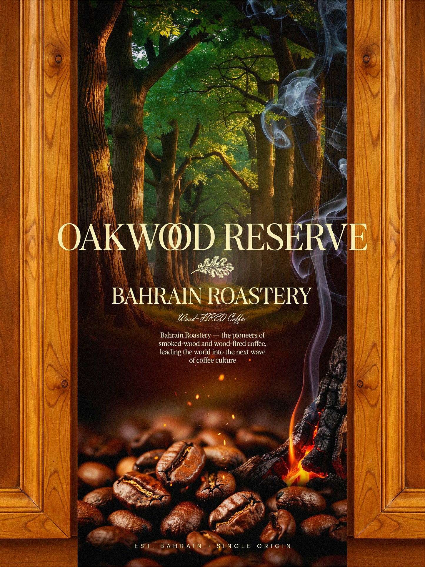 1 KG Oakwood Reserve (Wood-fired Coffee)