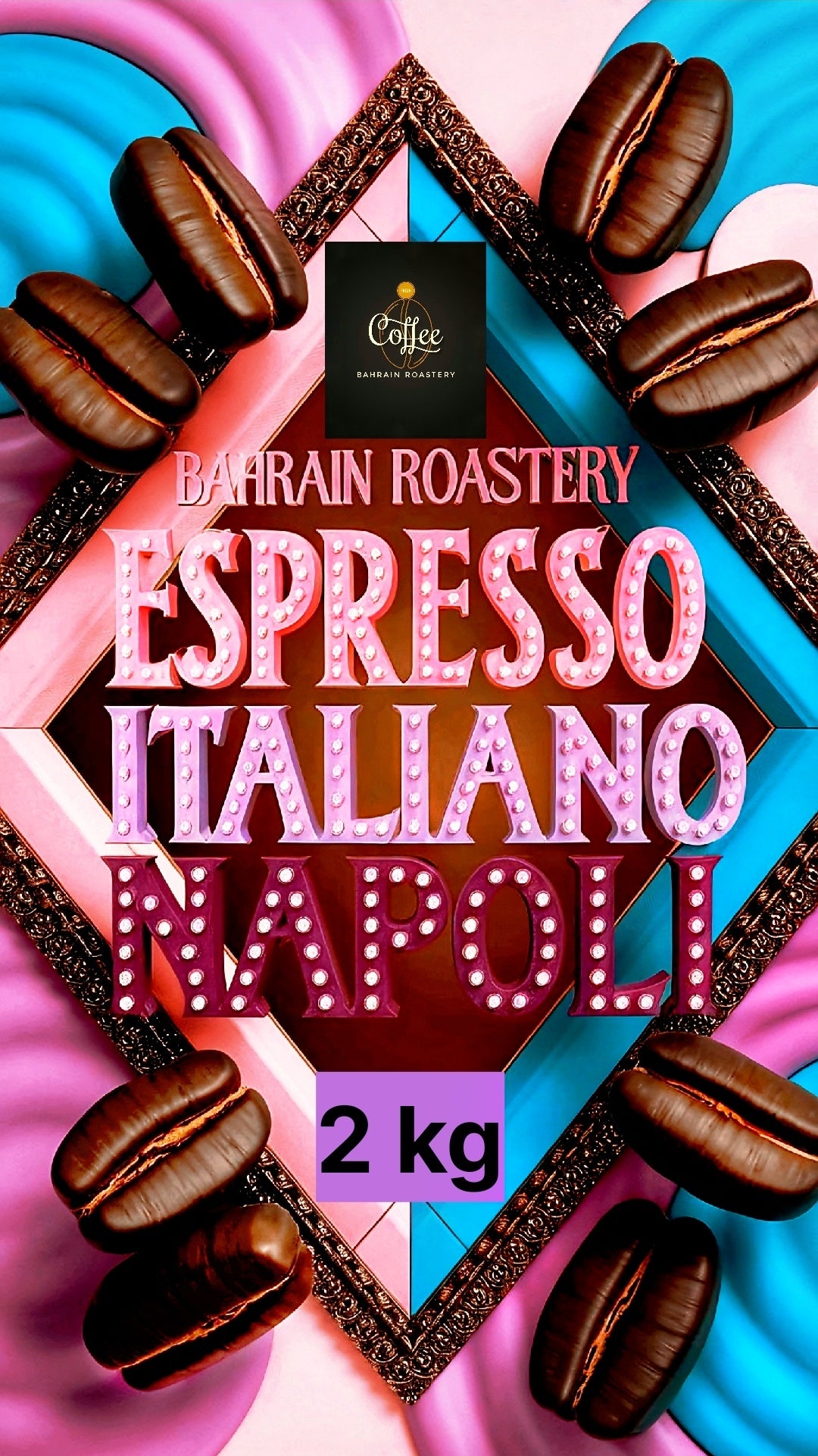 2kg Espresso Italiano Napoli Whole Beans