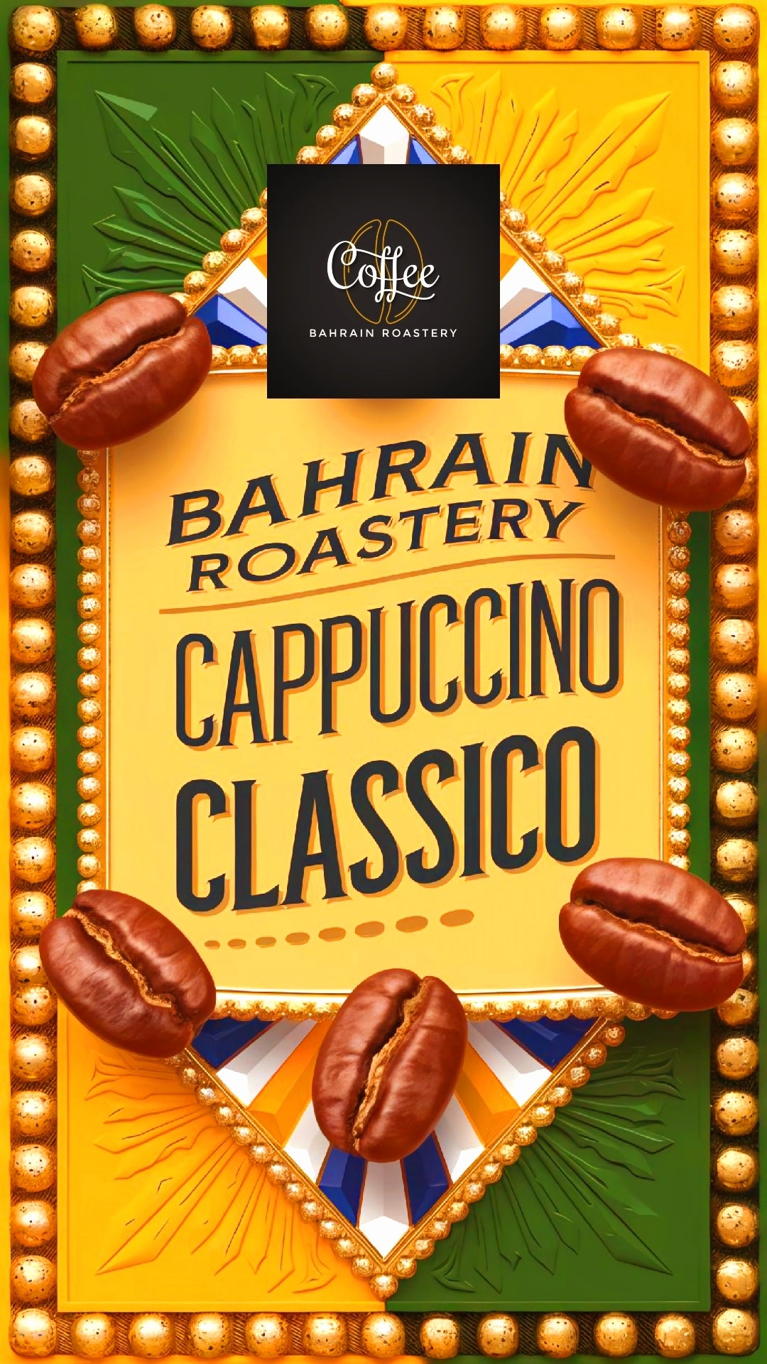 1kg Cappuccino Classico Whole Beans Blend