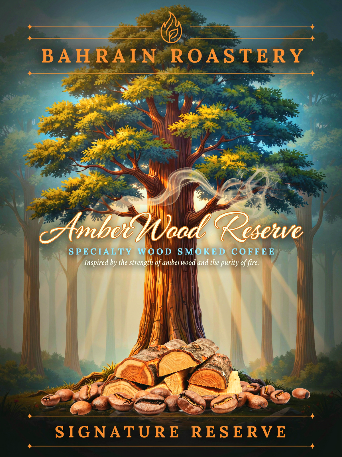 1 KG Amberwood Reserve (Wood-Fired Coffee)
