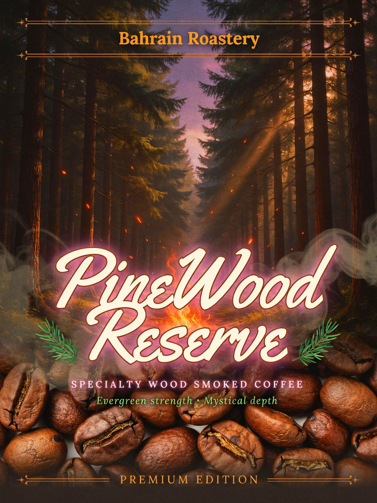 1 KG PineWood Reserve (Wood-Fired Coffee)