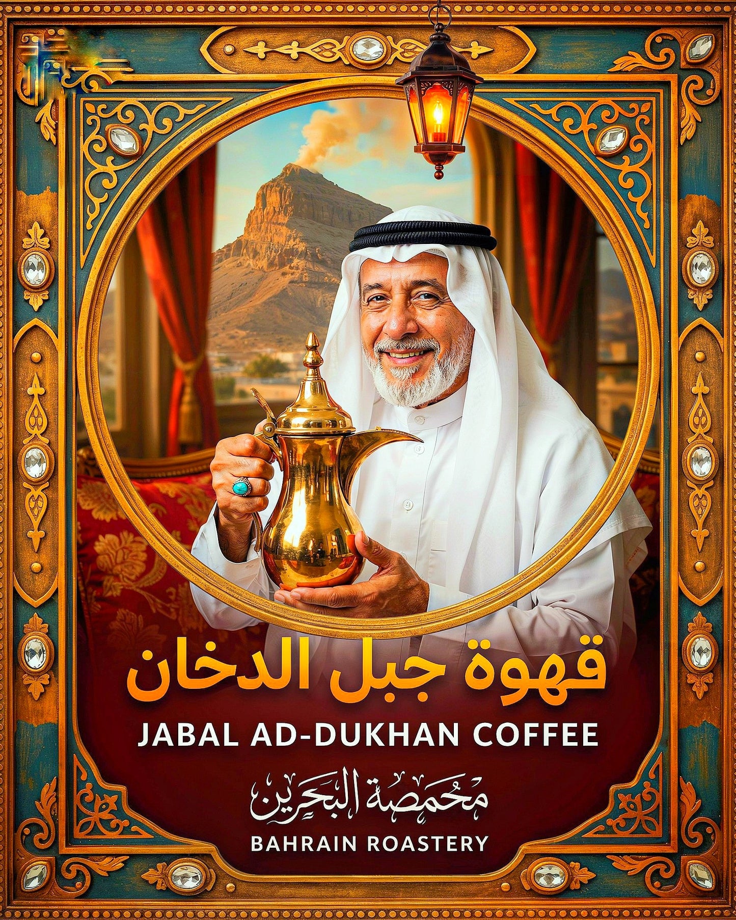 1 KG Jabal Al Dukhan Coffee قَهوَة جَبَل الدُّخَان